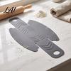 Reusable Dough Kneading Mat with Scales Sourdough Baking Handles Non-stick Heat Resistant Transfer for Oven Silicone Basket Bread Toast Foldable