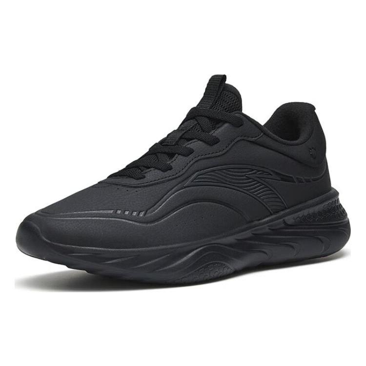 ANTA Variety Training Collection Training Shoes Men's Low top Leather Black Dial 112247715-5