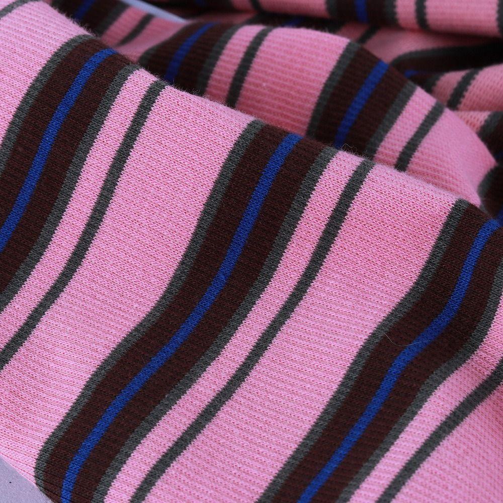 Polyester Puppy Stripes Jumpsuits Four-legged Dog Pajamas Durable Pet Dog Clothes  Autum