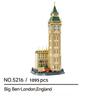 Non-Toxic 1095Pcs New Version London Big Ben Building Blocks Architecture Bricks Toys Children Assembled Gifts For Adults Christmas Gifts