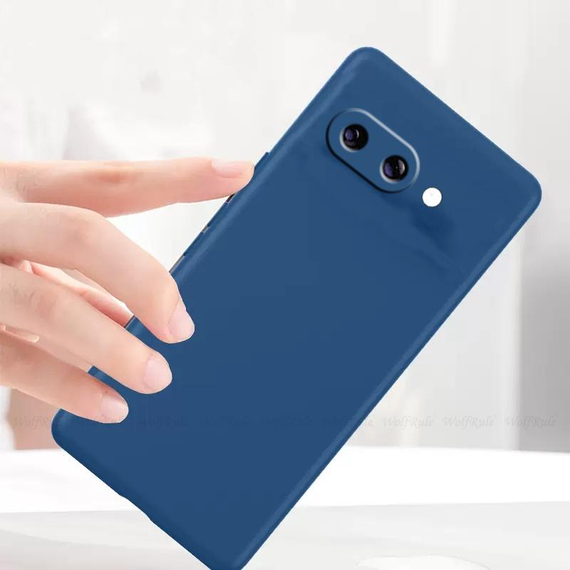 Für Hülle Google Pixel 9A Hülle Google Pixel 9 Pixel9 Pro XL 9A Capas Bumper Stoßfest Flüssigsilikon TPU Weiche Hüllen Pixel 9A