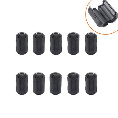 10 Stück 13 mm Aufsteckbarer Ferritkern-Drosselring für Kabel