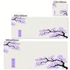 Green Cherry Blossom Office Carpet XXL x Mouse Pad For Computer Keyboard Laptop Gaming long Big Mousepad White Mice Mats