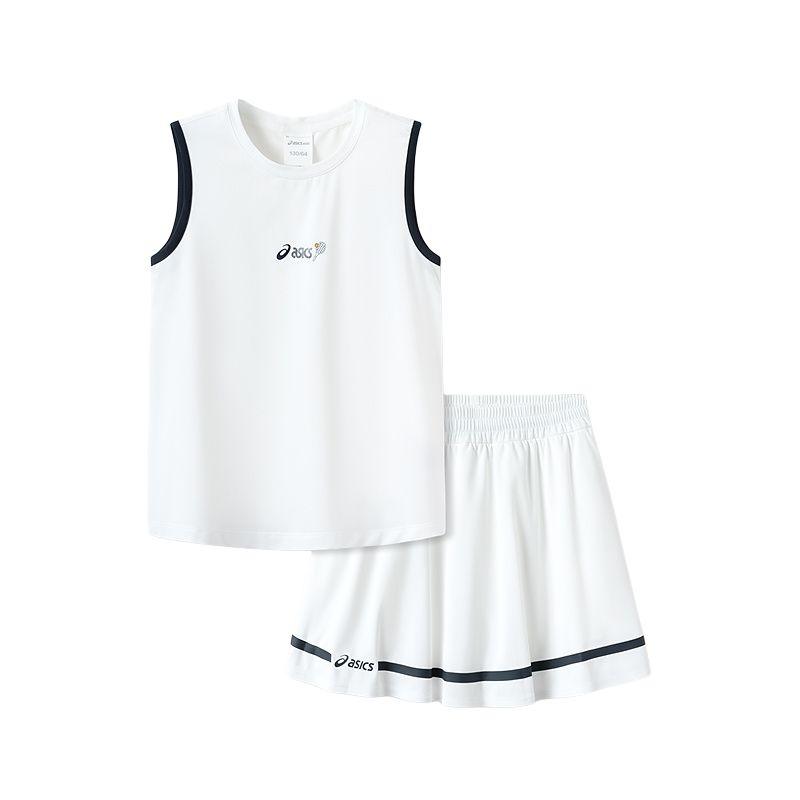 Teenagers Asics Skirt Set Sports Performance 0001 Raw White 332251190326-0001 170