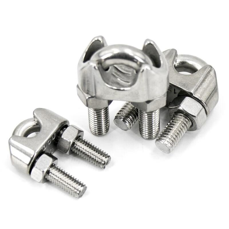 304 Stainless Steel U-Shaped Wire Rope Clamp