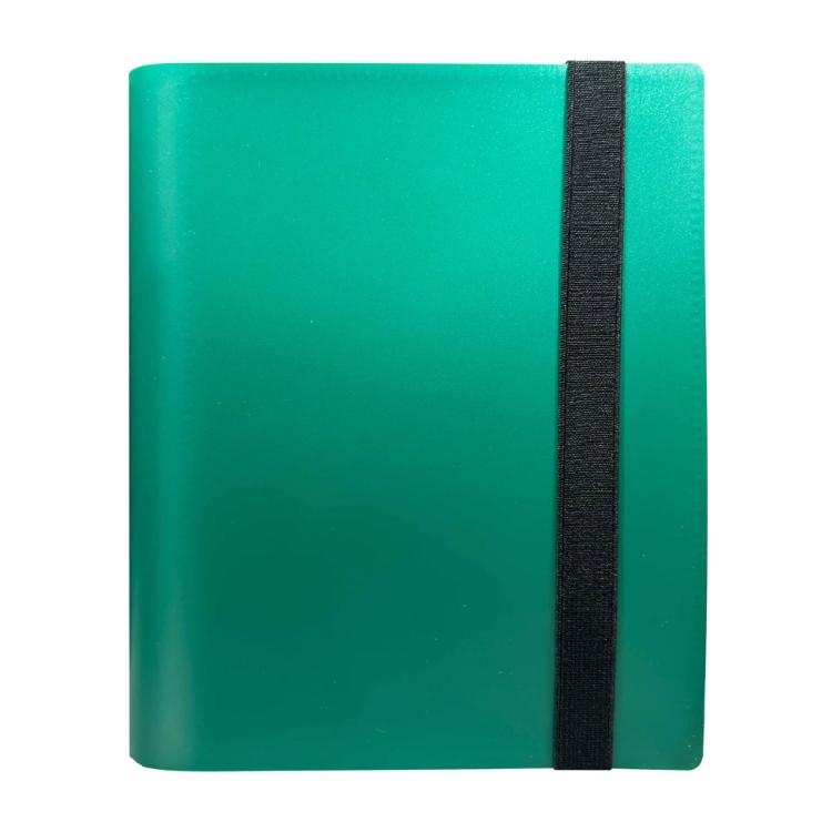 Portable Trading Card Binder 9 Pocket Cartoon Collection Notebook Trading Card Collection Notebook Game Card Binder