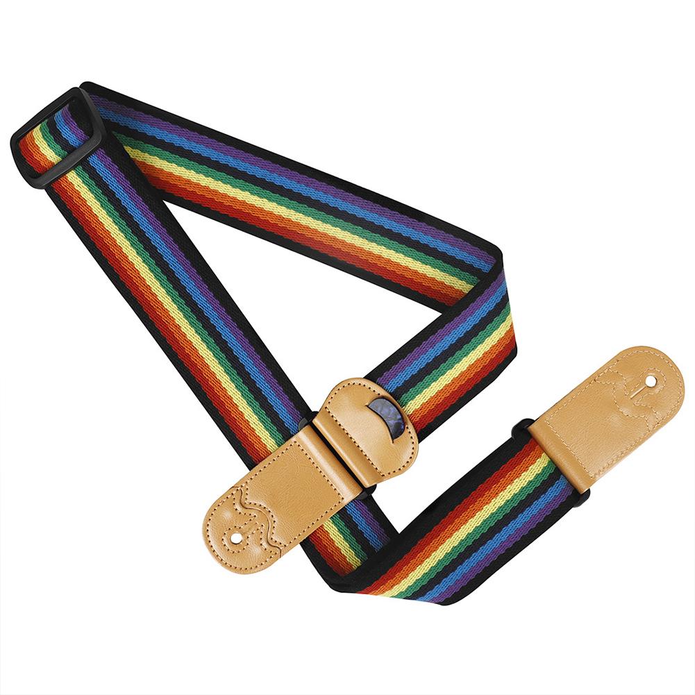 Rainbow Guitar Strap Electric Guitar Strap Acoustic Guitar Strap Acoustic Electric Guitar