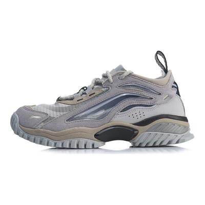 Li Ning Aurora Skywalk Textil, Spaltleder Rutschfest Und Atmungsaktiv Niedrige Freizeitschuhe Herren AGLP089-4