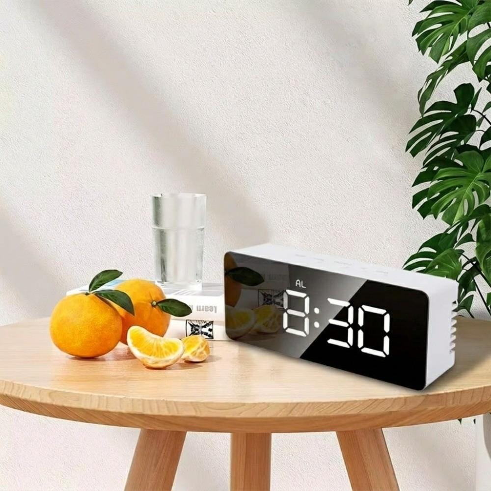Multi-Functional LED Electronic Clock Smart Desktop Table Clock Fashion Mirror Clock  Teens