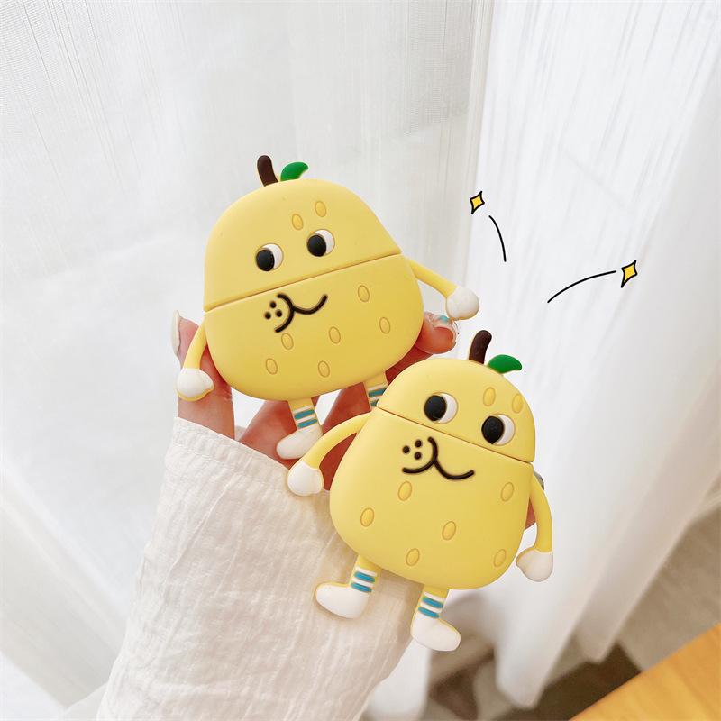Sydney cute expression applies apple AirPods pro1/1 generation bluetooth headset cover cartoon silicone soft shell female