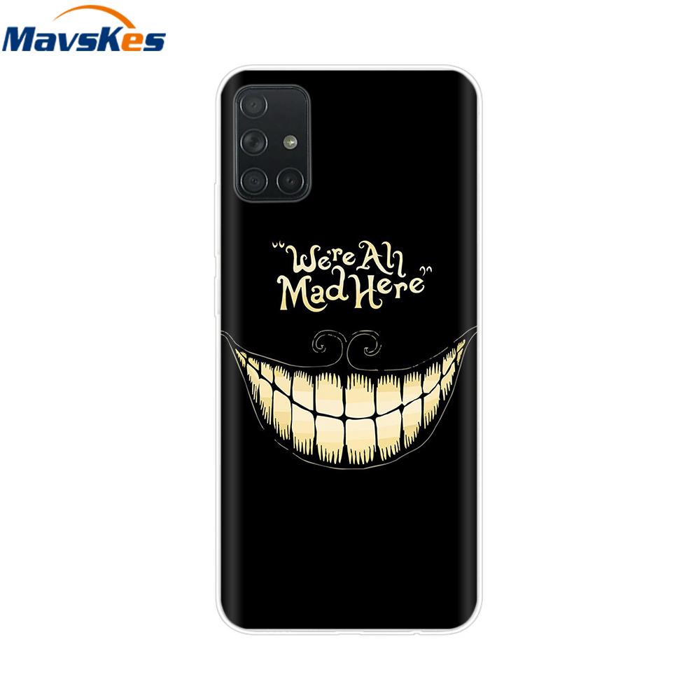 For Samsung Galaxy A51 Case Silicon Transparent Back Cover Phone Case for Samsung Galaxy A71 SM-A715F A515F A 51 71 Cover Fundas