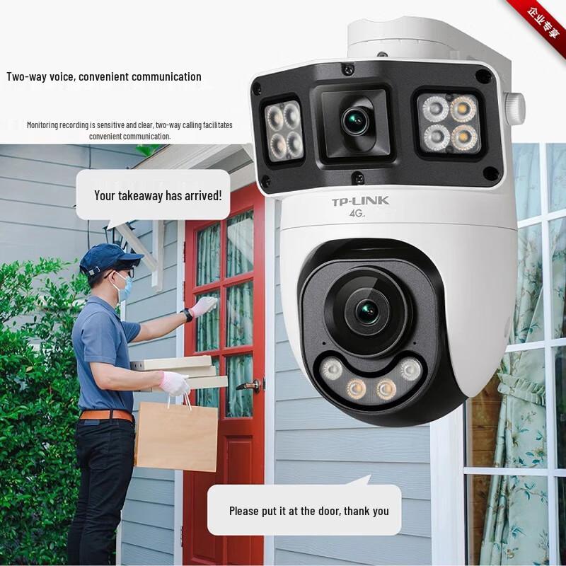 TP-LINK 6MP 4G Dual-Lens Outdoor Security Camera with Lifetime Data CN plug (adapter included)
