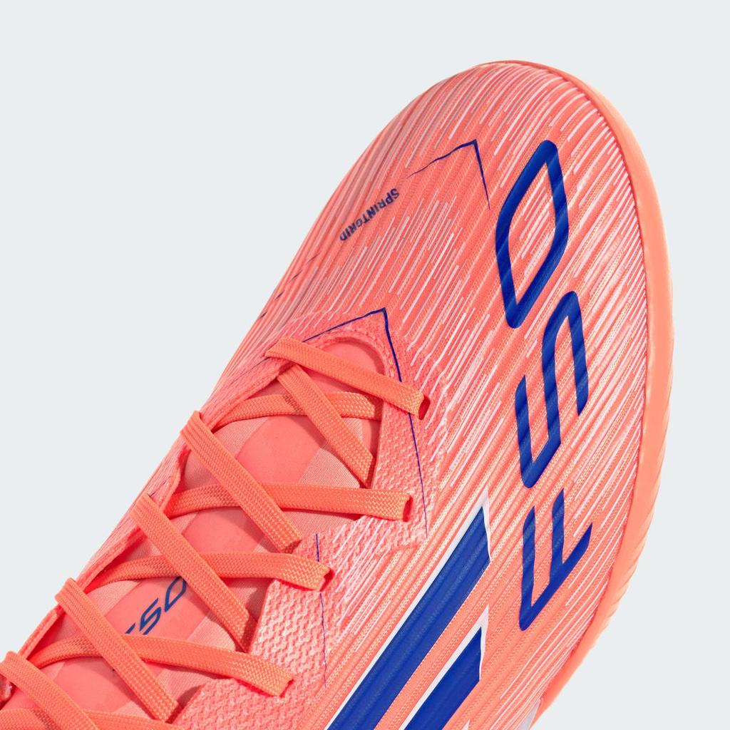 adidas F50 League Turf Boots JH7723 Unisex Performance Sports Shoes Beam Orange / Lucid Blue / Cloud White