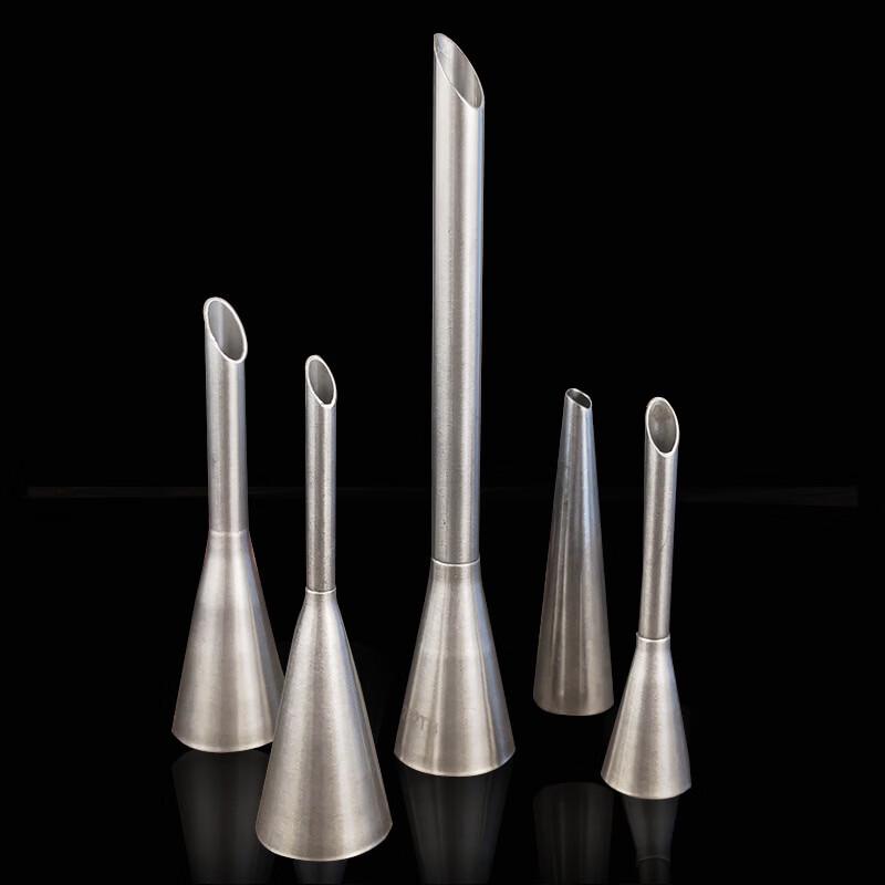 Stainless Steel Pointed Puff Pastry Nozzle Set