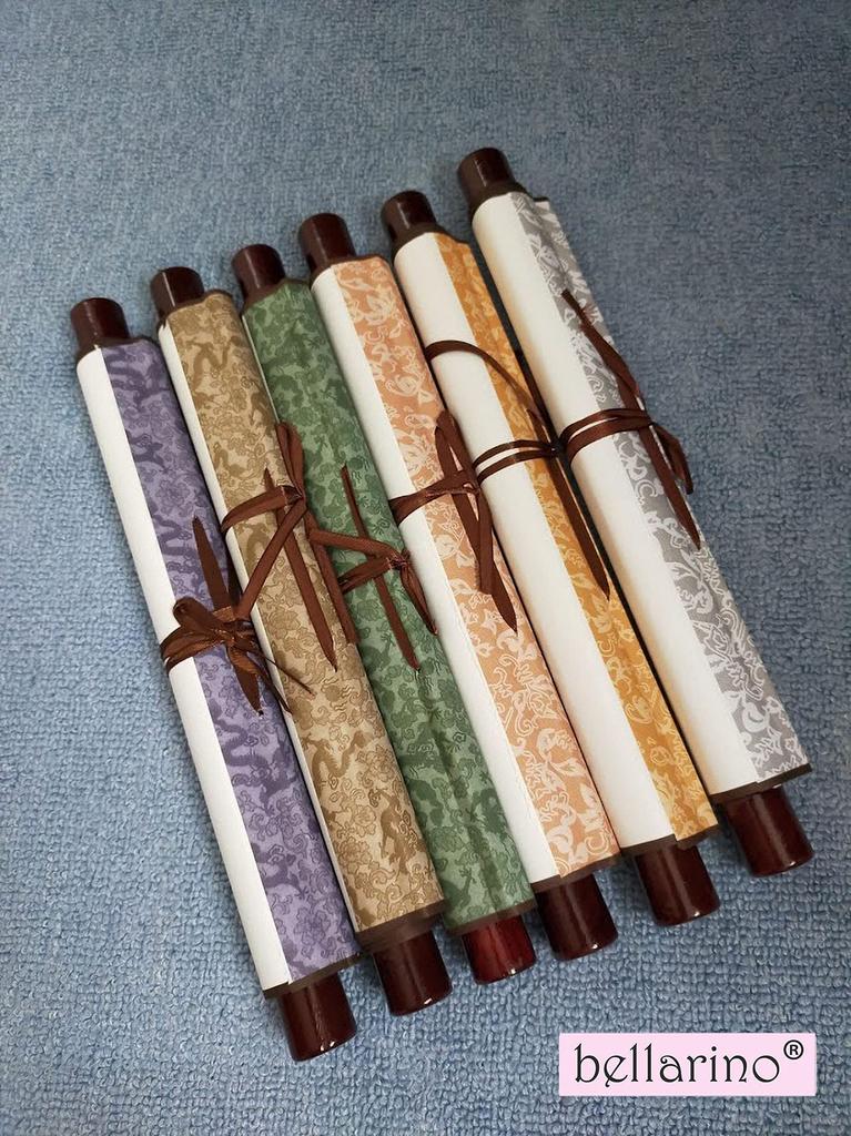 Bellarino Hanging Scroll, Blank, Calligraphy, Scroll, Calligraphy Paper, White Outline, Ink Painting, White Paper, Japanese Paper, Vertical, Calligrap