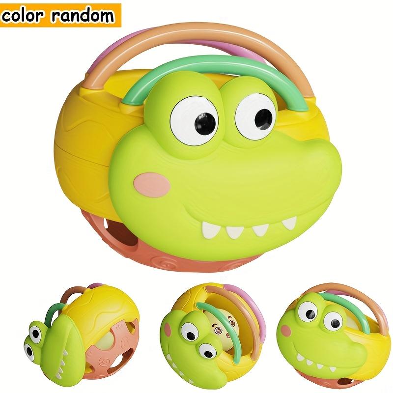 Interactive Crocodile Hand Chime Toy for Infants & Youngsters - Soothing & Stimulating Sensory Play, Durable ABS Material