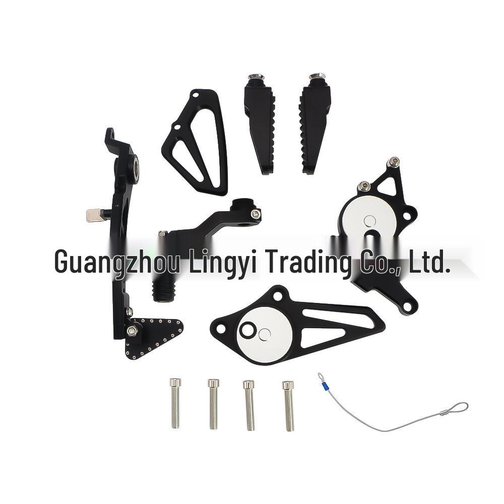 Aluminum Alloy Anti-Slip Foot Pegs & Brake Lever for BMW R NINE T Racer