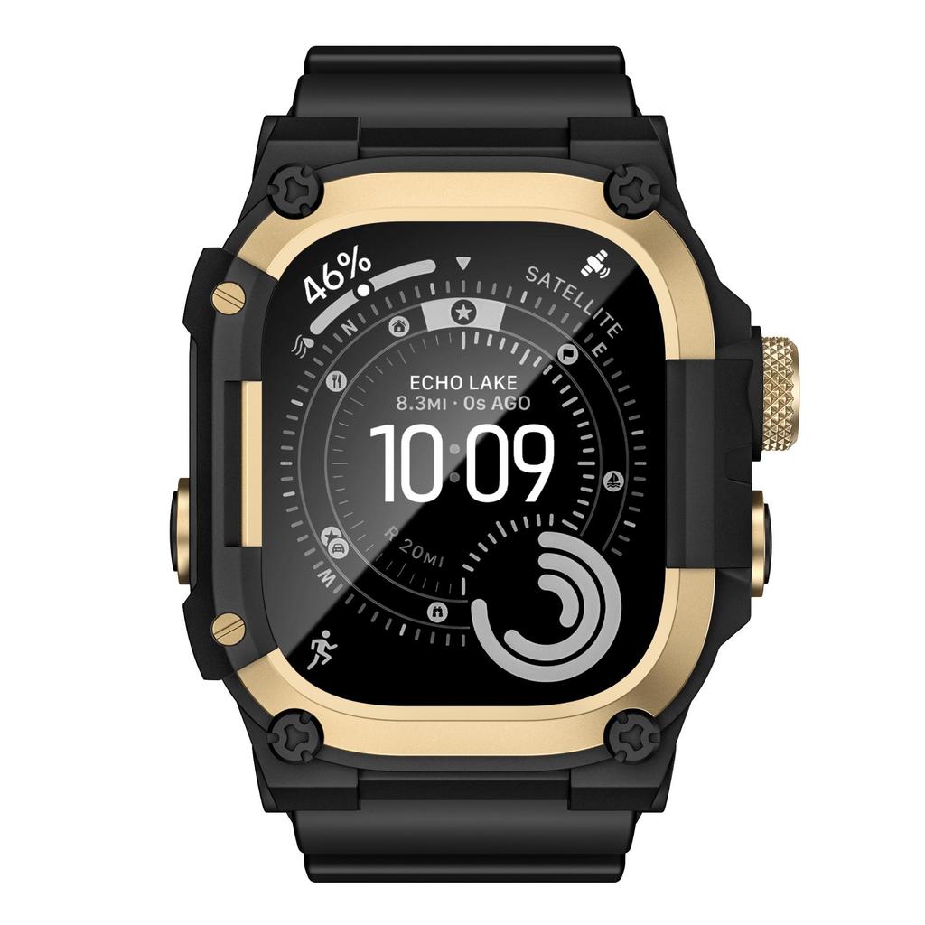 Frogman Strap: TPU & Metal Frame for Apple Watch Ultra 49mm