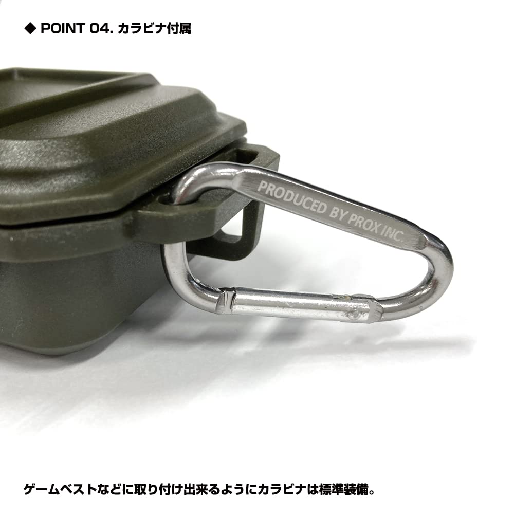 Prox Negyo Gonzo Jig Head Case, Olive Drab, PX439OD