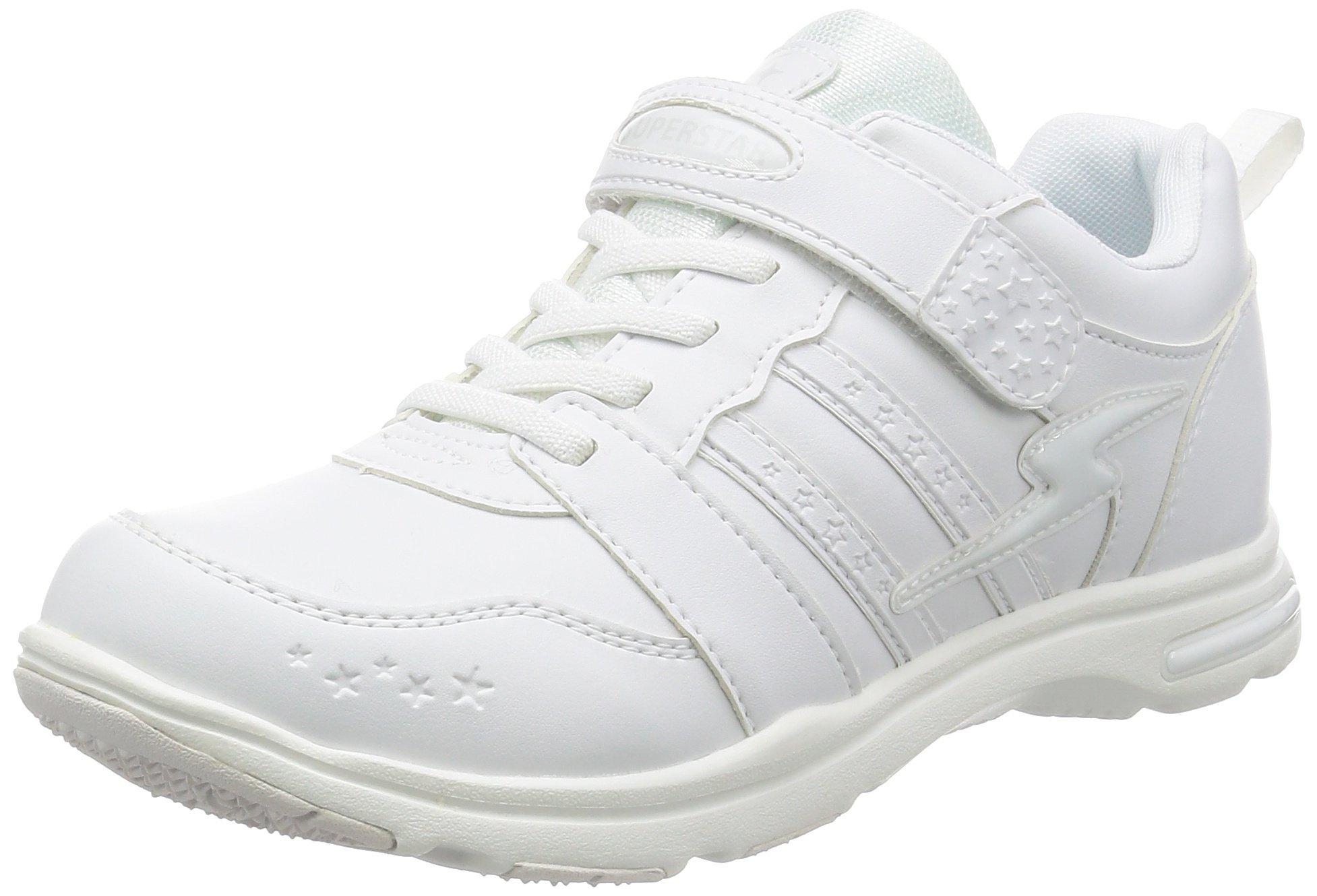 

Sneakers for SS 2E [Superstar] school, girls, 19-24.5cm, kids, J754, white, 21.0 cm, білий