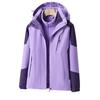 Mountain Couple Jacket Men's and Women's Three-in-one Removable Two-piece Set Custom Windproof and Waterproof Outdoor Trendy Jacket