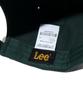 LEE Small Twitch Logo Cotton Curve Ball Cap Dark Fine