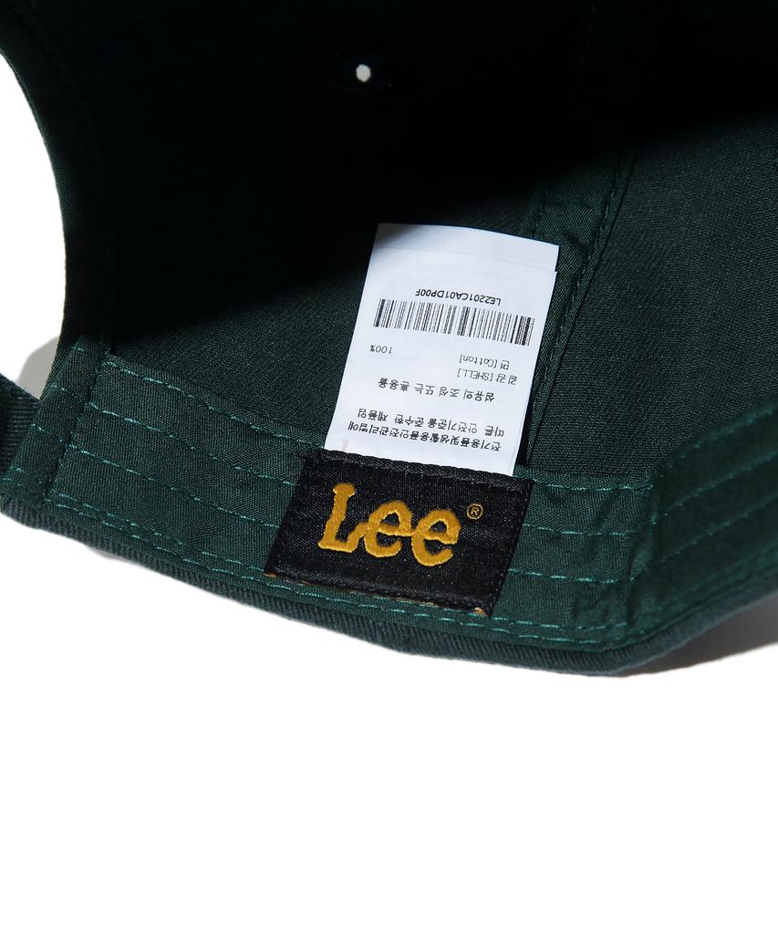LEE Small Twitch Logo Cotton Curve Ball Cap Dark Fine