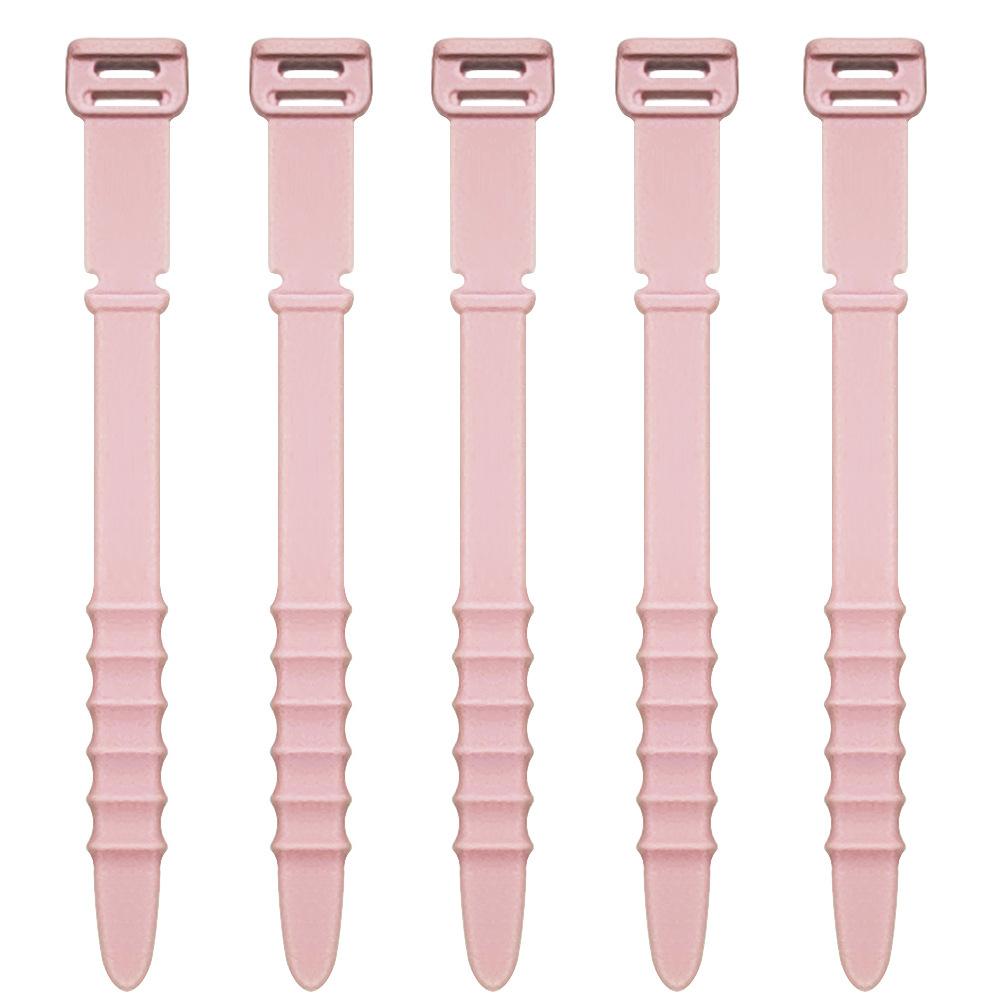 11/1/pcs Reusable Soft Silicone Fastening Cable Ties Cord Organizer for Earphone Mouse Cable Winder Portable Wire Organizer