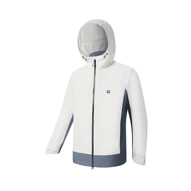Fila Fitness Breathable Shell Three-In-One Detachable Outdoor Sports Jacket Waterproof Windproof Breathable Durable Warm Unisex Jacket A51U541704F-WT
