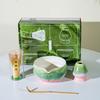 4/8PCS Japanese Matcha Blender Set with Bamboo Whisk Matcha Brush Teaspoon Kiln for Beverage Shop Tea-Making Tools