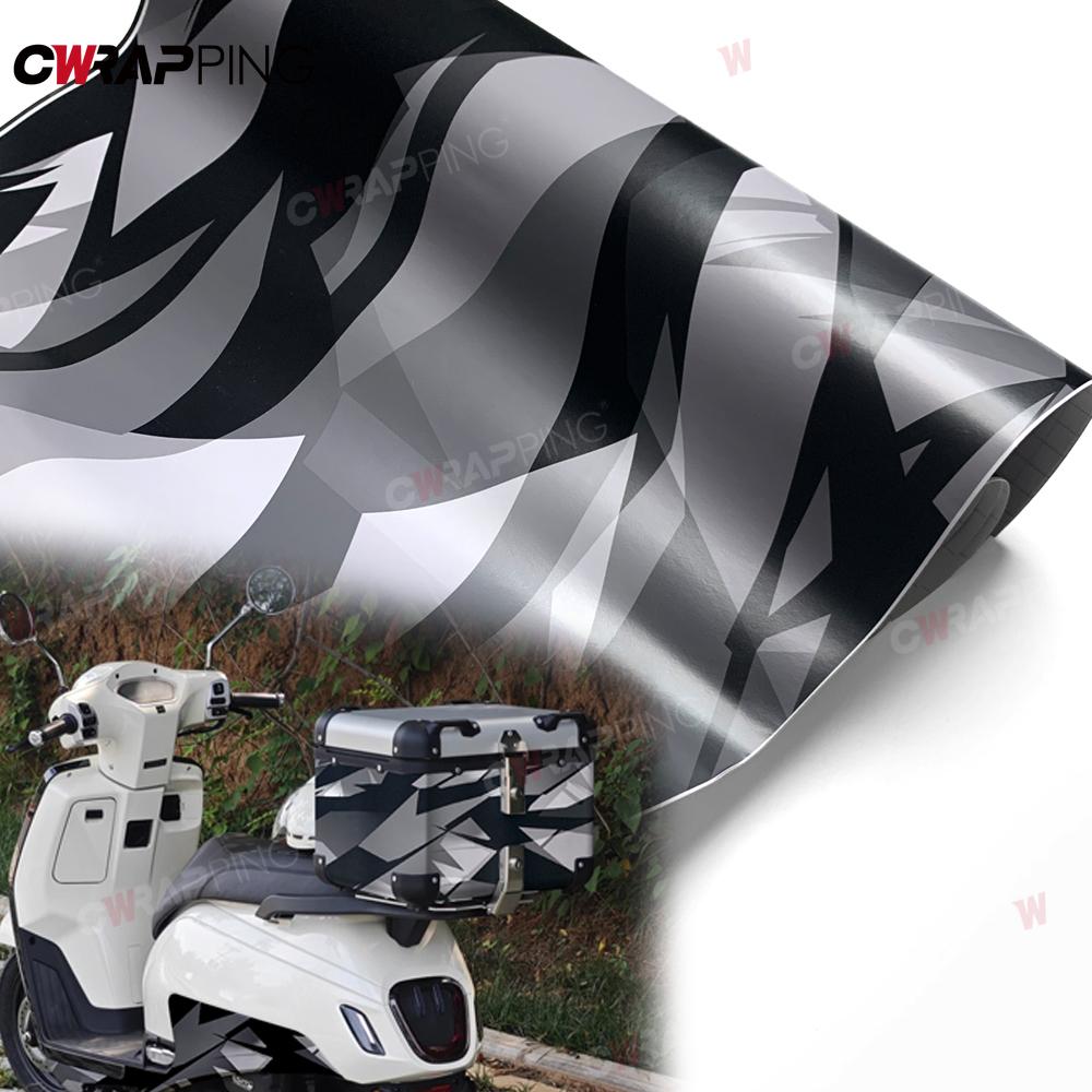 Auto Body Films PVC Self-adhesive Film Geometric Camo Automotive Wrapping Wrap Vinyl Car Body Stickers for Car Decal Sticker