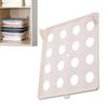 Clothes Organizer Tray Innovative Household T Shirt Clothing Folding Storage Shelf Rack Yellow