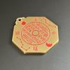 Heaven Official's Blessing Mountain Ghost Eight Trigrams Pendant Brass Fine Craft Material Medium Size 4.5cm Diameter Copper Coi