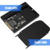 U.2 SFF-8639 To M.2 PCIe Solid Disk Converter Supporting 2230 2242 2260 2280 Drive In Aluminum Case
