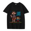 Bad Bunny Dtmf Cartoon T-Shirt  neu Herren Damen Oversized 100% Baumwolle Kurzarm Sommerdruck Unisex Übergröße Oberteile