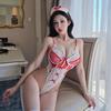 Sexy lingerie sexy pure desire nurse uniform lace bow suit onesie