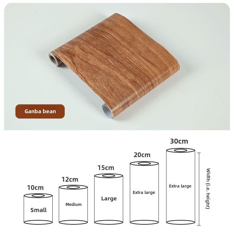 

Самоклеящиеся наклейки на плинтусы с рисунком под дерево для гостиной и спальни. Современное украшение угловой линии в скандинавском стиле из ПВХ-материала. 10cm wide