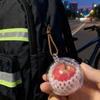 Christmas Fruit Pendant Red Fruit Car Rear View Mirror Charm Fruit Shaped Hanging Ornaments for Xmas Tree Auto Accessory