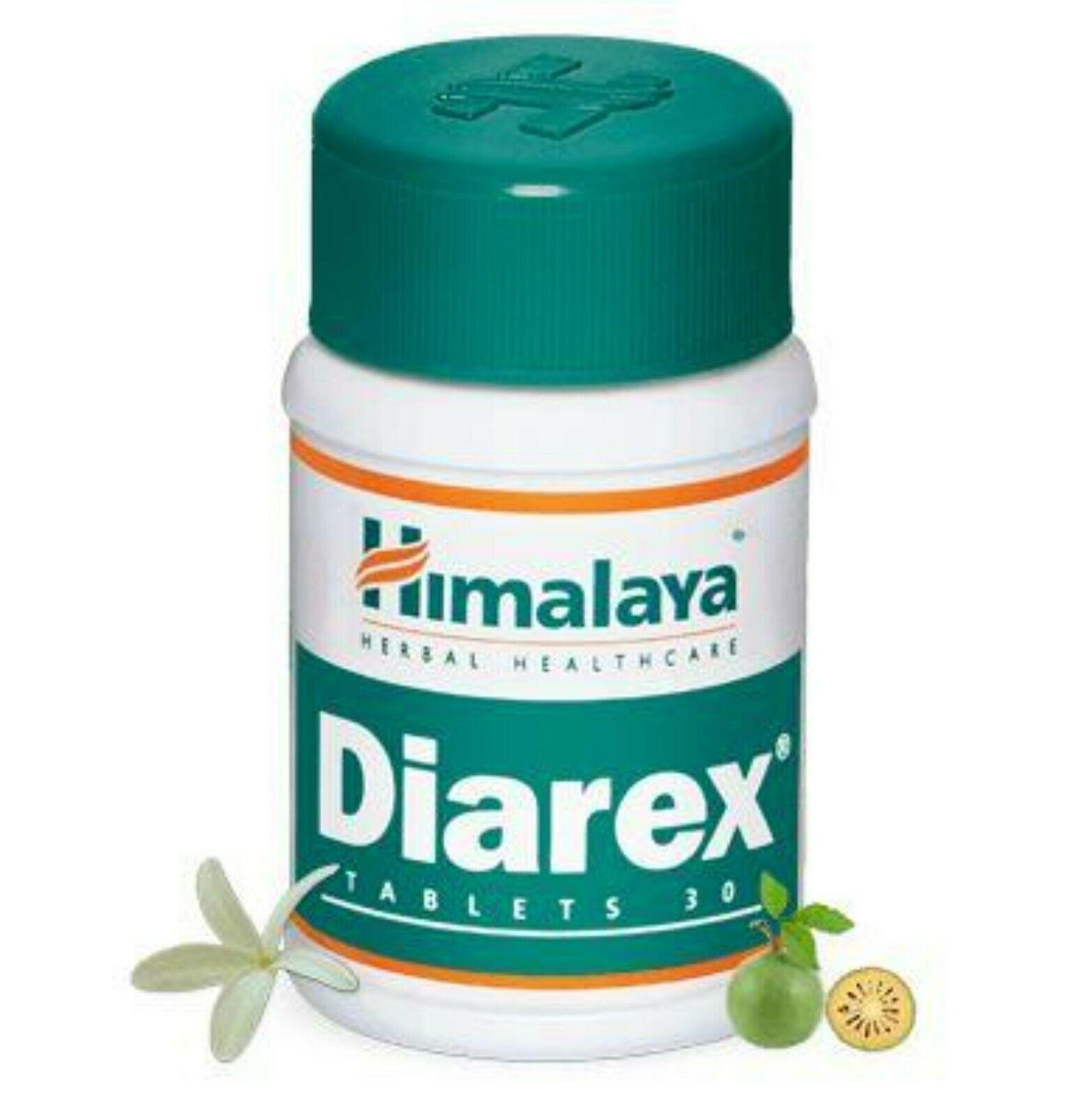 

УПАКОВКА ПО 2 X Himalaya Diarex 30 таблеток