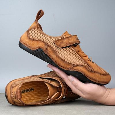 Large Size Men's Casual Breathable Toe Shoes for Spring and Summer