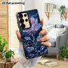 Phone Case: 2D Flat Samsung Galaxy A34 A35 M05 M06 S20 S22 S21 FE Plus 5G Protective Case, Couple Style, Glowing Crystal Rose, Christmas and Halloween