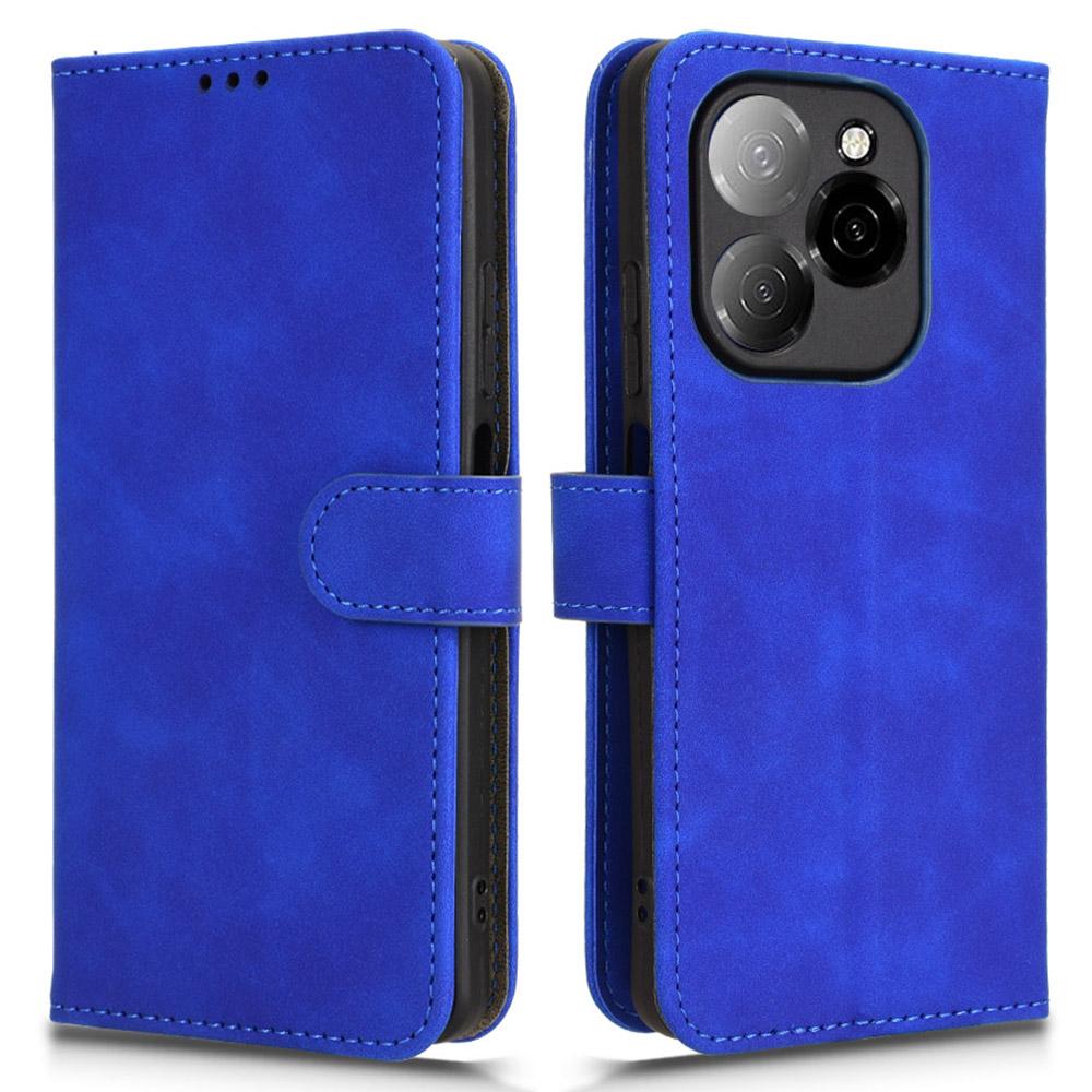 For TECNO Spark 20 Pro 5G Leather Case Skin-Feel Anti-Drop Wallet Flip Phone Cover