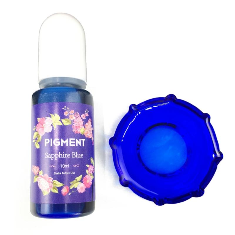 5ml Colorante Altamente Concentrado Pintura para Manualidades Artísticas Pigmento de Cristal Epoxy Tinte para Resina UV Tinta de Difusión Tinta de Alcohol Líquido