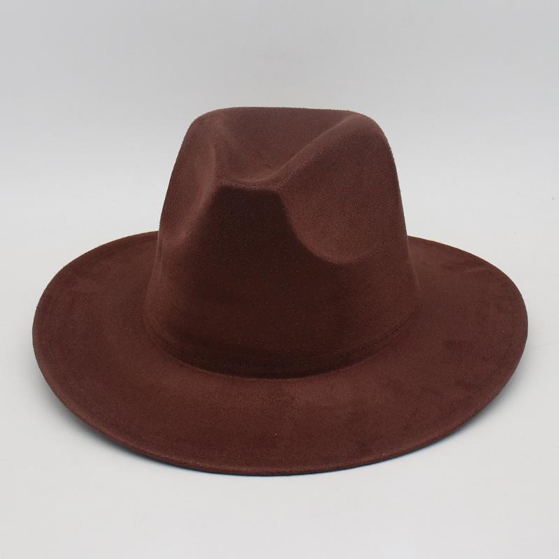 Cappelli Jazz Retrò da Uomo e da Donna Vendita Diretta Cappelli a Cilindro in Tela Nera a Tesa Piatta