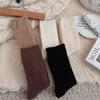 Autumn Winter Floor Sleeping Socks Thicken Knitted Crew Socks 2025 Cashmere Socks