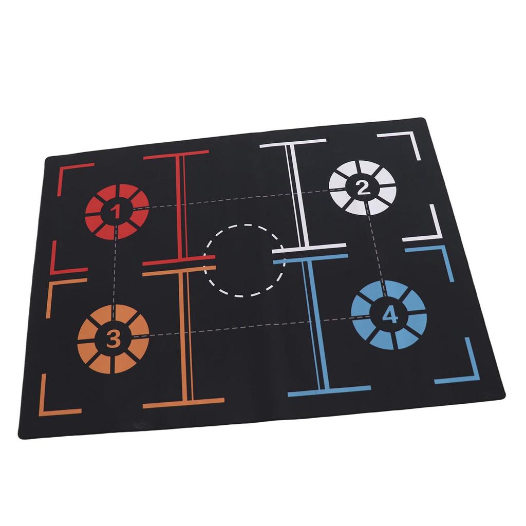 Basketball Footstep Training Mat Non Slip Silent Dribble Basketball Training Blanket Thickened Sports Props for Home 3mm