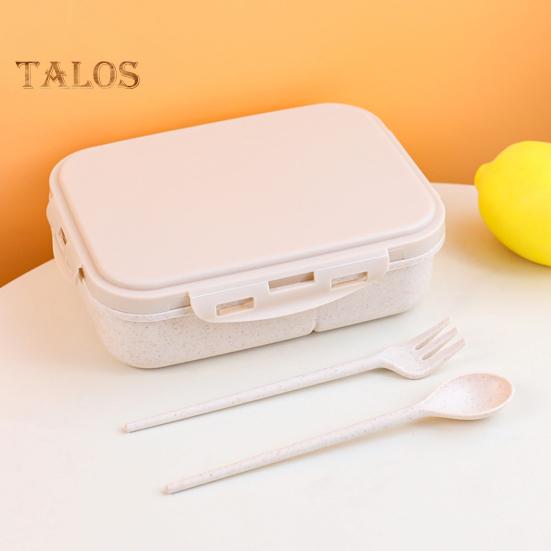 Boîte de rangement de déjeuner, support alimentaire antidérapant, facile à transporter, conteneur de stockage de nourriture familial pratique, fournitures scolaires