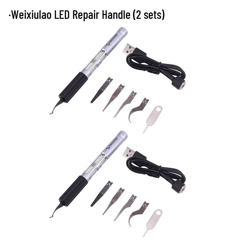 Mobile Phone Repair Tool: LED Handle CPU Pry Blade for Motherboard Disassembly