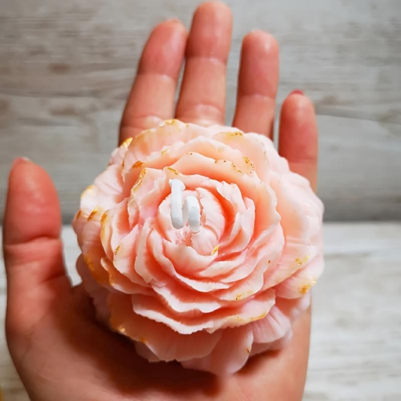 2026 New Good 3D Peony Silicone Candle Molds Aromatic Soap Resin Flower Molds for Home Decor Wedding Souvenirs Birthday Gifts