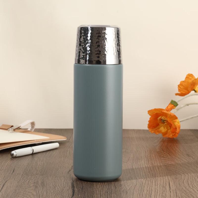 Shangqi 316 Rostfritt Stål Vakuumisolerad Flaska med Hamrad Lock